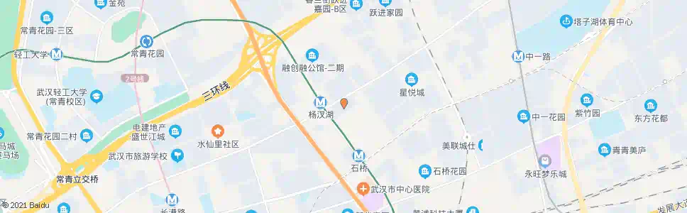 武汉翠柏路罗家嘴路口_公交站地图_武汉公交_妙搜公交查询2025