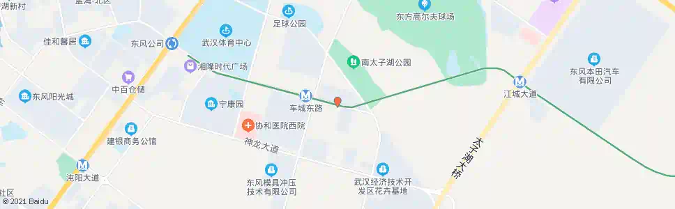 武汉车城北路海尔工业园_公交站地图_武汉公交_妙搜公交查询2025