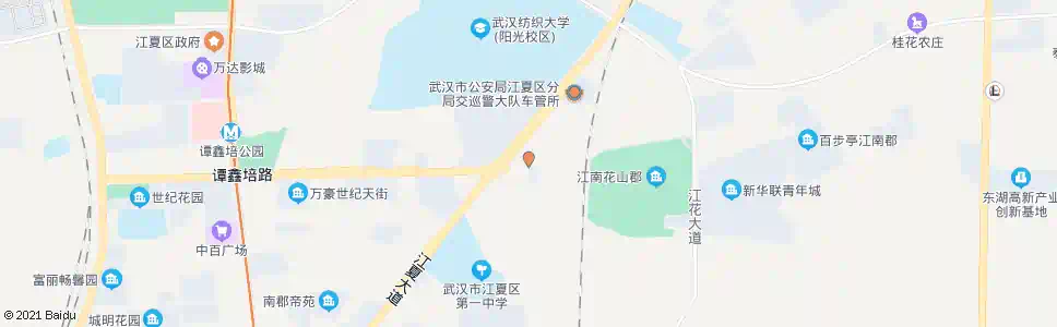 武汉江夏大道任家湾_公交站地图_武汉公交_妙搜公交查询2025
