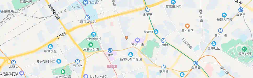 武汉新华路万达_公交站地图_武汉公交_妙搜公交查询2025