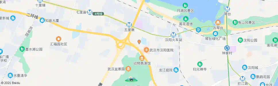 武汉动物园路墨水湖北路口_公交站地图_武汉公交_妙搜公交查询2025