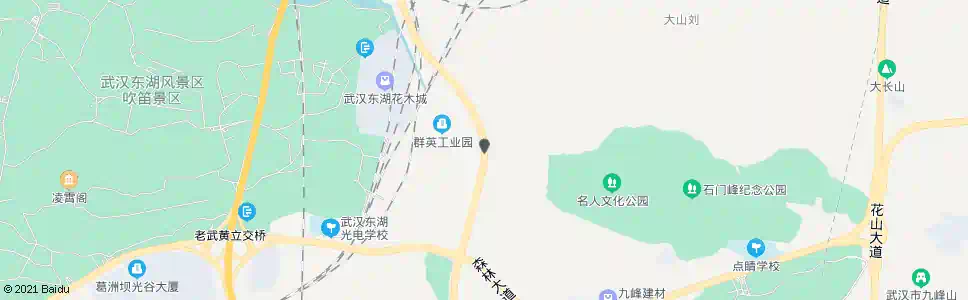 武汉青王路石门峰西门_公交站地图_武汉公交_妙搜公交查询2025