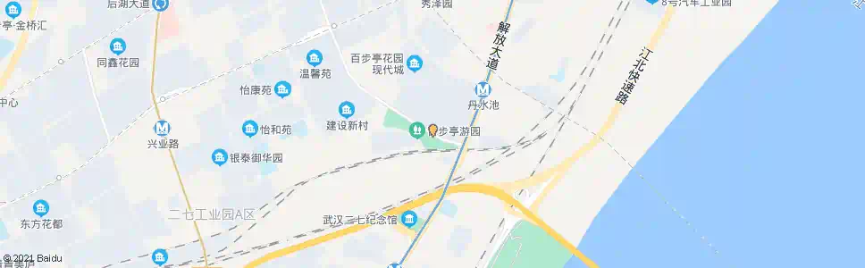 武汉百步亭花园路解放大道口_公交站地图_武汉公交_妙搜公交查询2025