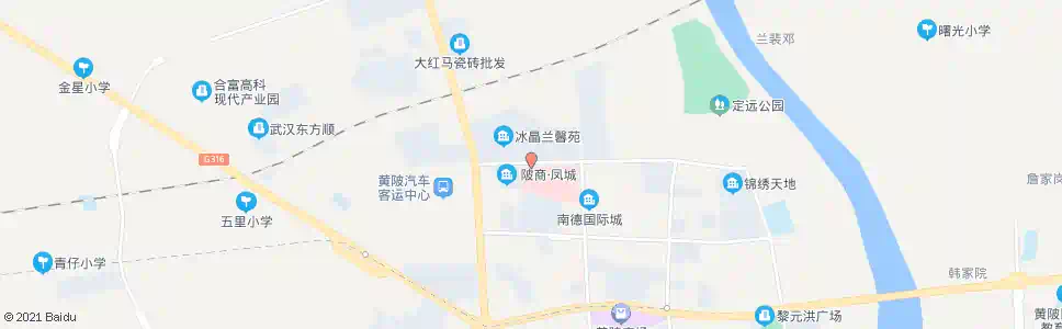 武汉钓台道人民医院北门_公交站地图_武汉公交_妙搜公交查询2025