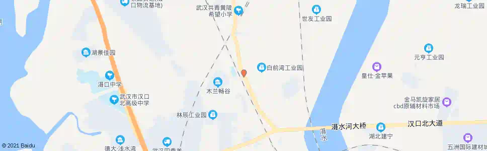 武汉318国道白前湾_公交站地图_武汉公交_妙搜公交查询2025