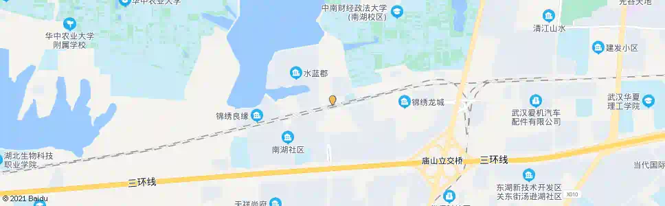 武汉水蓝路南波湾_公交站地图_武汉公交_妙搜公交查询2025