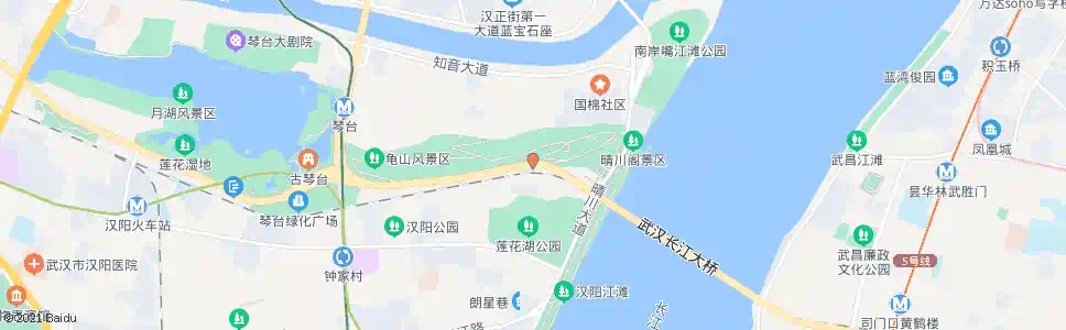 武汉长江大桥汉阳桥头_公交站地图_武汉公交_妙搜公交查询2025