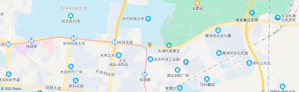 武汉珞喻东路佳园路_公交站地图_武汉公交_妙搜公交查询2025