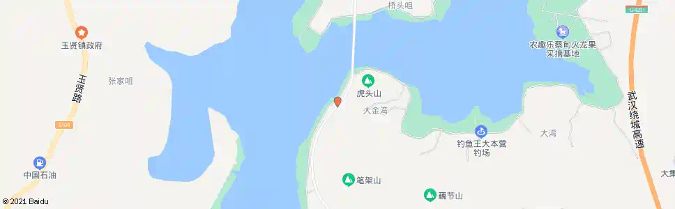 武汉天鹅湖大道虎头山_公交站地图_武汉公交_妙搜公交查询2025