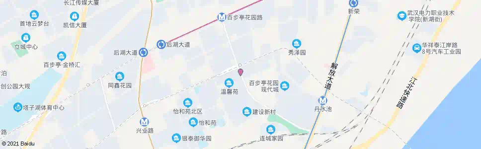 武汉百步亭花园路兴业路口_公交站地图_武汉公交_妙搜公交查询2025