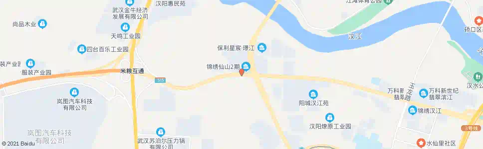 武汉琴台大道何家湾_公交站地图_武汉公交_妙搜公交查询2025