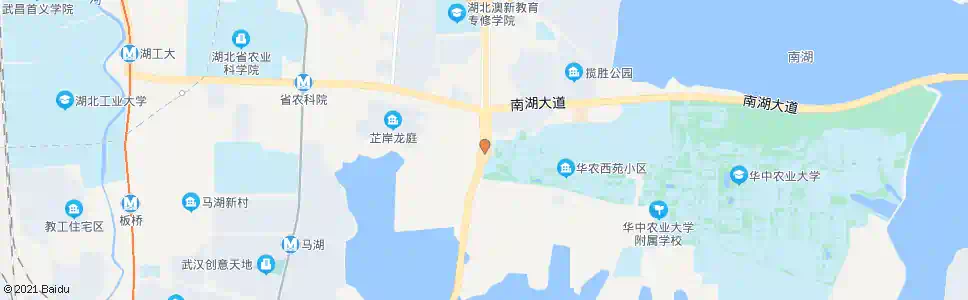 武汉珞狮南路华中农大_公交站地图_武汉公交_妙搜公交查询2025