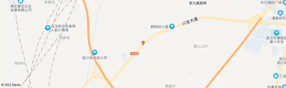 武汉西寺大道大郭塆_公交站地图_武汉公交_妙搜公交查询2025