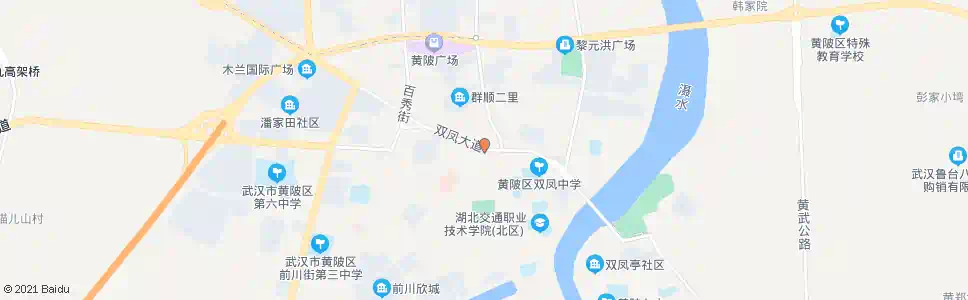 武汉双凤大道板桥大道口_公交站地图_武汉公交_妙搜公交查询2025