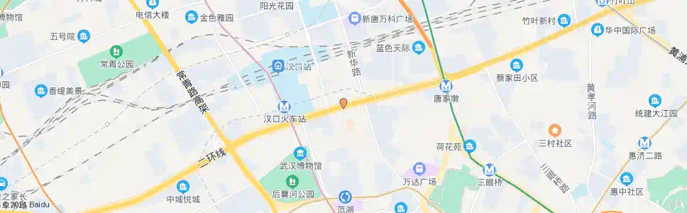 武汉发展大道金墩街_公交站地图_武汉公交_妙搜公交查询2025