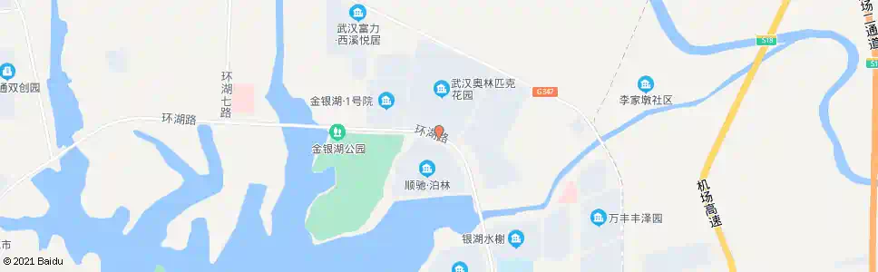 武汉环湖路环湖三路_公交站地图_武汉公交_妙搜公交查询2025