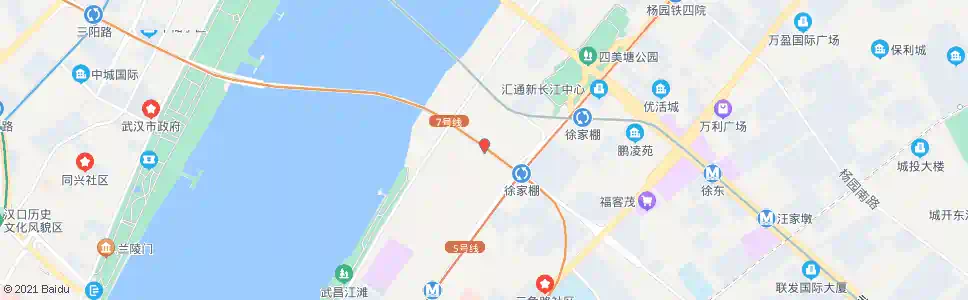 武汉秦园路合记里路_公交站地图_武汉公交_妙搜公交查询2025