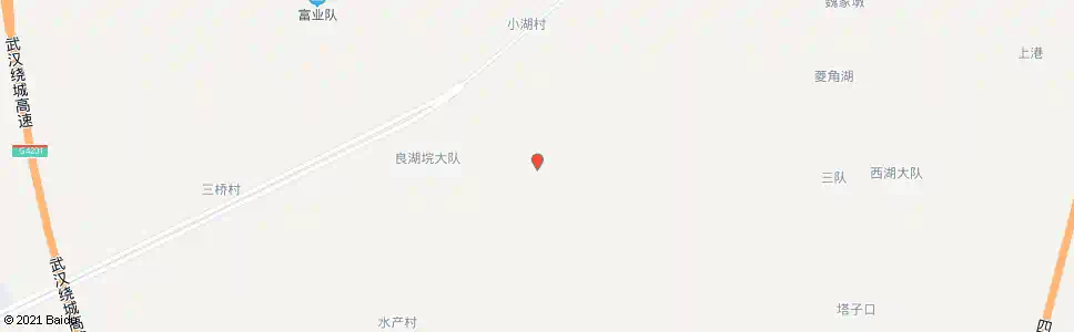 武汉良湖垸大队_公交站地图_武汉公交_妙搜公交查询2025