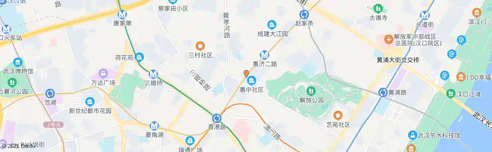 武汉建设大道惠济一路_公交站地图_武汉公交_妙搜公交查询2025