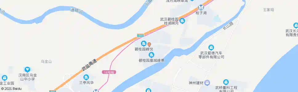 武汉马影河大道峰景_公交站地图_武汉公交_妙搜公交查询2025