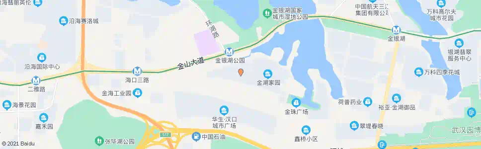 武汉金山大道凌云科技园_公交站地图_武汉公交_妙搜公交查询2025