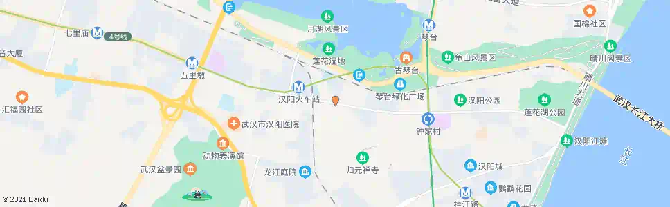 武汉汉阳大道汉阳火车站_公交站地图_武汉公交_妙搜公交查询2025