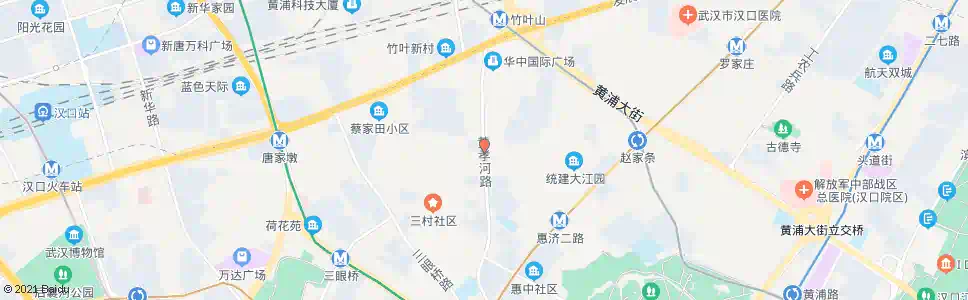 武汉黄孝河路花桥二村_公交站地图_武汉公交_妙搜公交查询2025