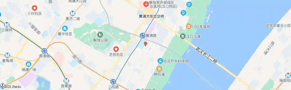 武汉中山大道芦沟桥路_公交站地图_武汉公交_妙搜公交查询2025