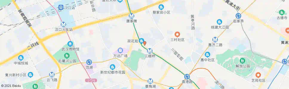 武汉香港路浅水湾小区_公交站地图_武汉公交_妙搜公交查询2025