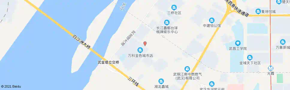 武汉万科金色城市公交场站_公交站地图_武汉公交_妙搜公交查询2025