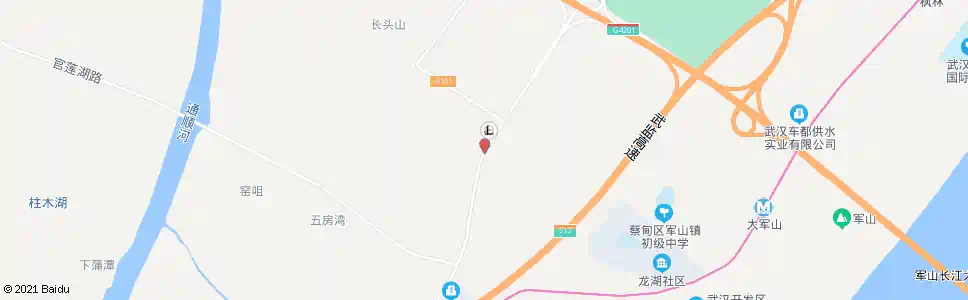 武汉103省道101省道口_公交站地图_武汉公交_妙搜公交查询2025