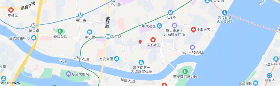 武汉多福路汉正品牌广场_公交站地图_武汉公交_妙搜公交查询2025