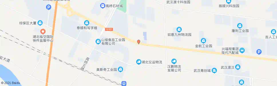 武汉东西湖大道幸福村_公交站地图_武汉公交_妙搜公交查询2025