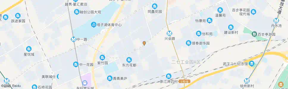 武汉兴业路淌湖二村_公交站地图_武汉公交_妙搜公交查询2025