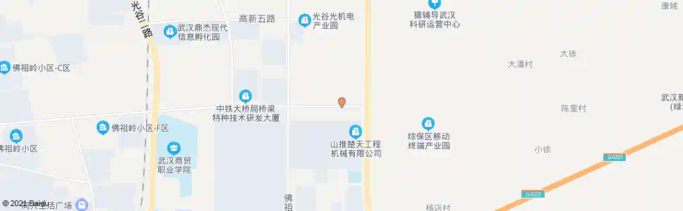 武汉高新六路光谷三路_公交站地图_武汉公交_妙搜公交查询2025