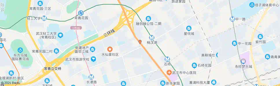 武汉姑嫂树路长港路_公交站地图_武汉公交_妙搜公交查询2025