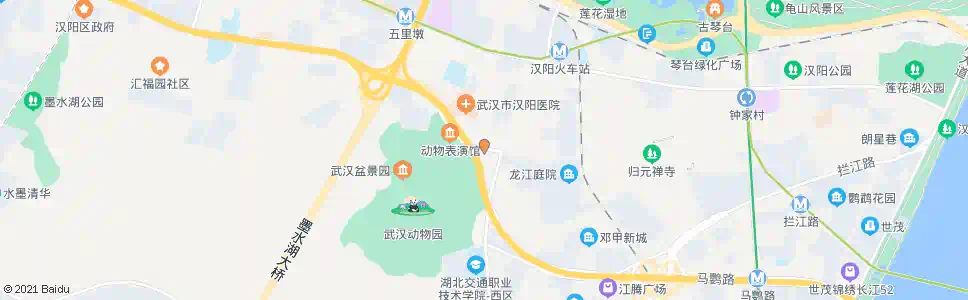 武汉动物园路公交停车场_公交站地图_武汉公交_妙搜公交查询2025