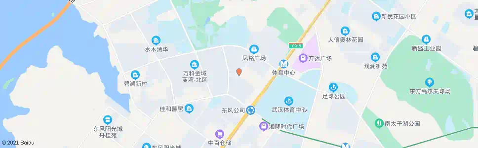 武汉东风中路_公交站地图_武汉公交_妙搜公交查询2025