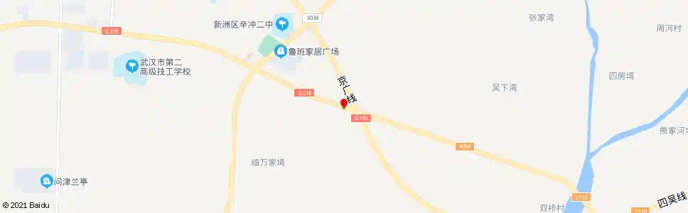 武汉郭竹路柏林岗_公交站地图_武汉公交_妙搜公交查询2025