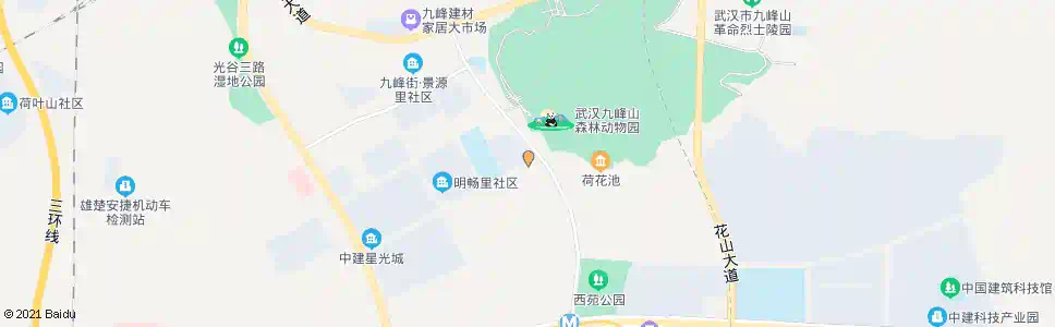 武汉光谷四路三星路_公交站地图_武汉公交_妙搜公交查询2025
