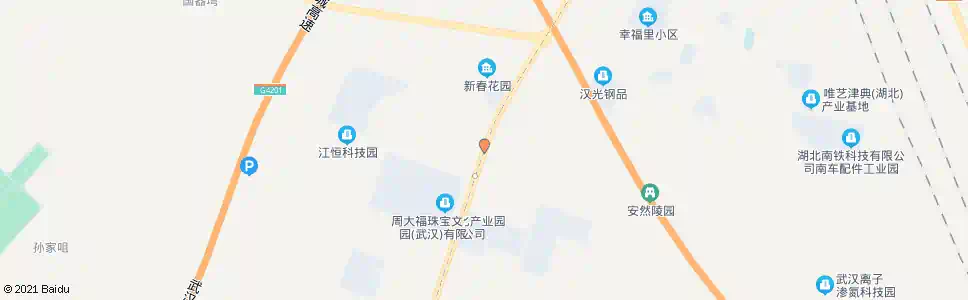 武汉川龙大道幸福村_公交站地图_武汉公交_妙搜公交查询2025