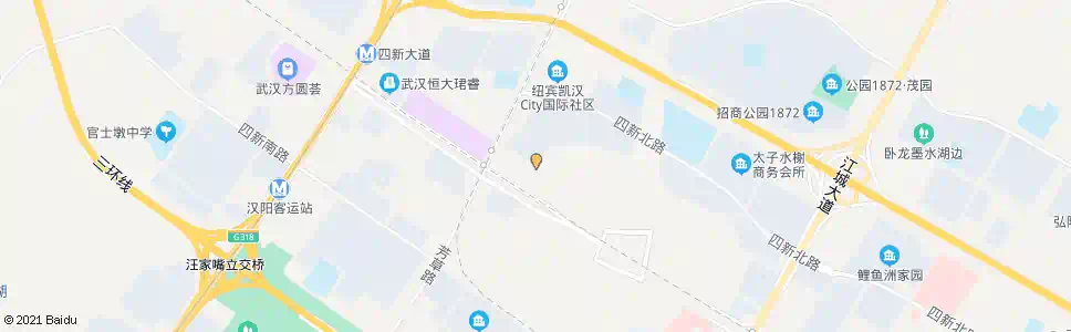 武汉凤凰湖环路梅林四街_公交站地图_武汉公交_妙搜公交查询2025
