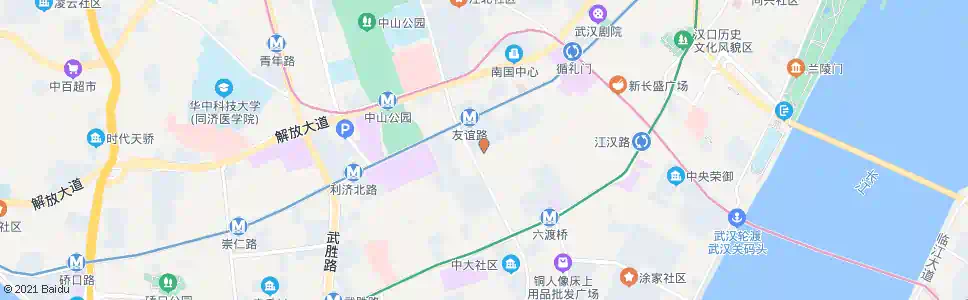 武汉自治街友谊路_公交站地图_武汉公交_妙搜公交查询2025
