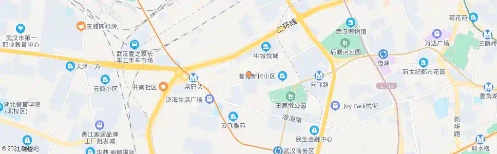 武汉振兴路振兴四路_公交站地图_武汉公交_妙搜公交查询2025