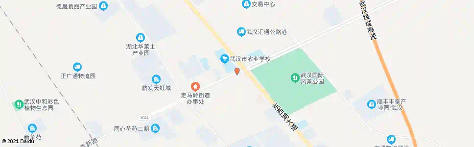 武汉走新路东西湖大道口_公交站地图_武汉公交_妙搜公交查询2025