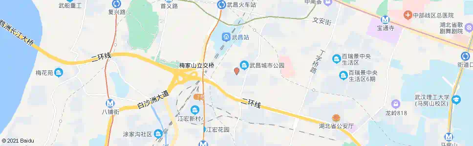 武汉南安街_公交站地图_武汉公交_妙搜公交查询2025