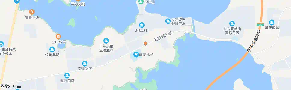武汉天鹅湖大道湖墅观止_公交站地图_武汉公交_妙搜公交查询2025
