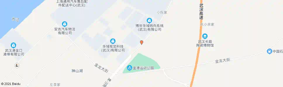 武汉上汽通用大道供应园_公交站地图_武汉公交_妙搜公交查询2025