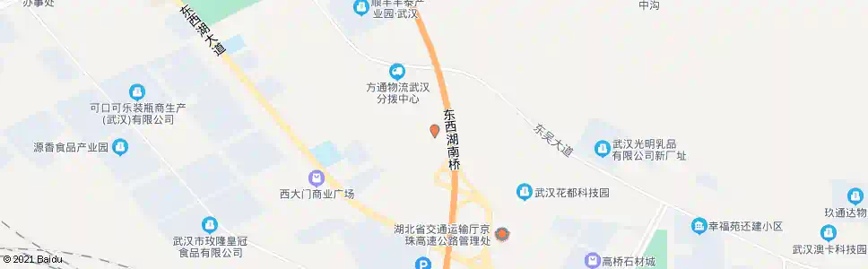 武汉革新大道南十四支沟_公交站地图_武汉公交_妙搜公交查询2025
