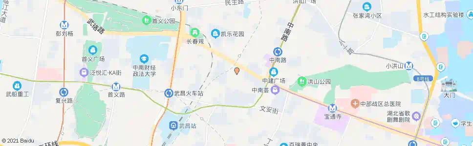 武汉武珞路傅家坡客运站_公交站地图_武汉公交_妙搜公交查询2025